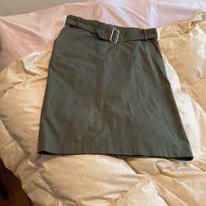 Chaiken  cotton belted skirt